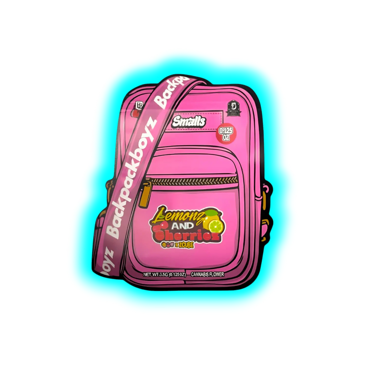 Mylar Bag Backpack Boyz 1pc