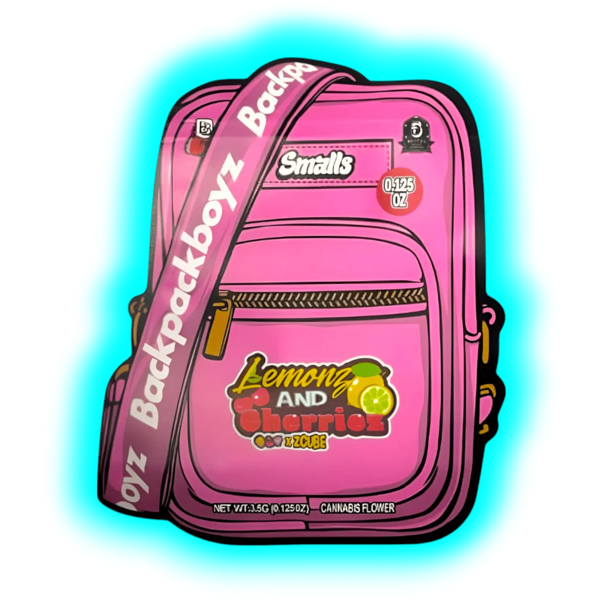 Mylar Bag Backpack Boyz 1pc