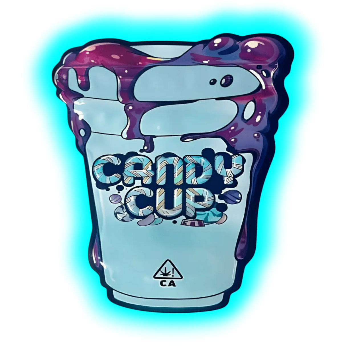 Mylar Bag Cand Cup 1pc