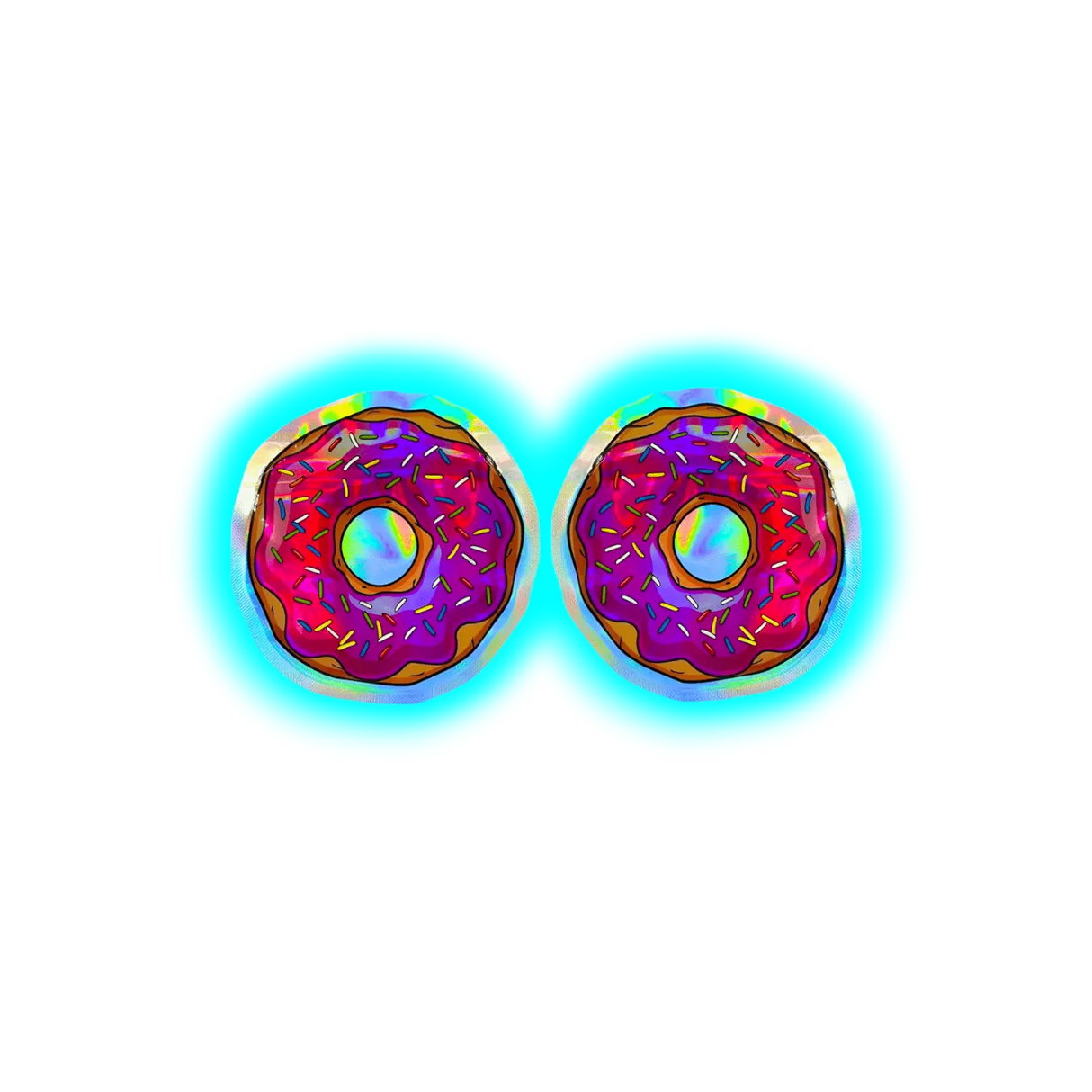 Mylar Bag Donut 100pcs