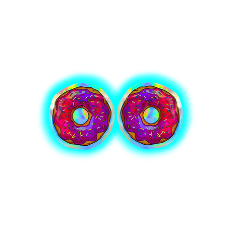 Mylar Bag Donut 100pcs