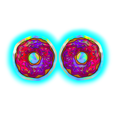 Mylar Bag Donut 100pcs