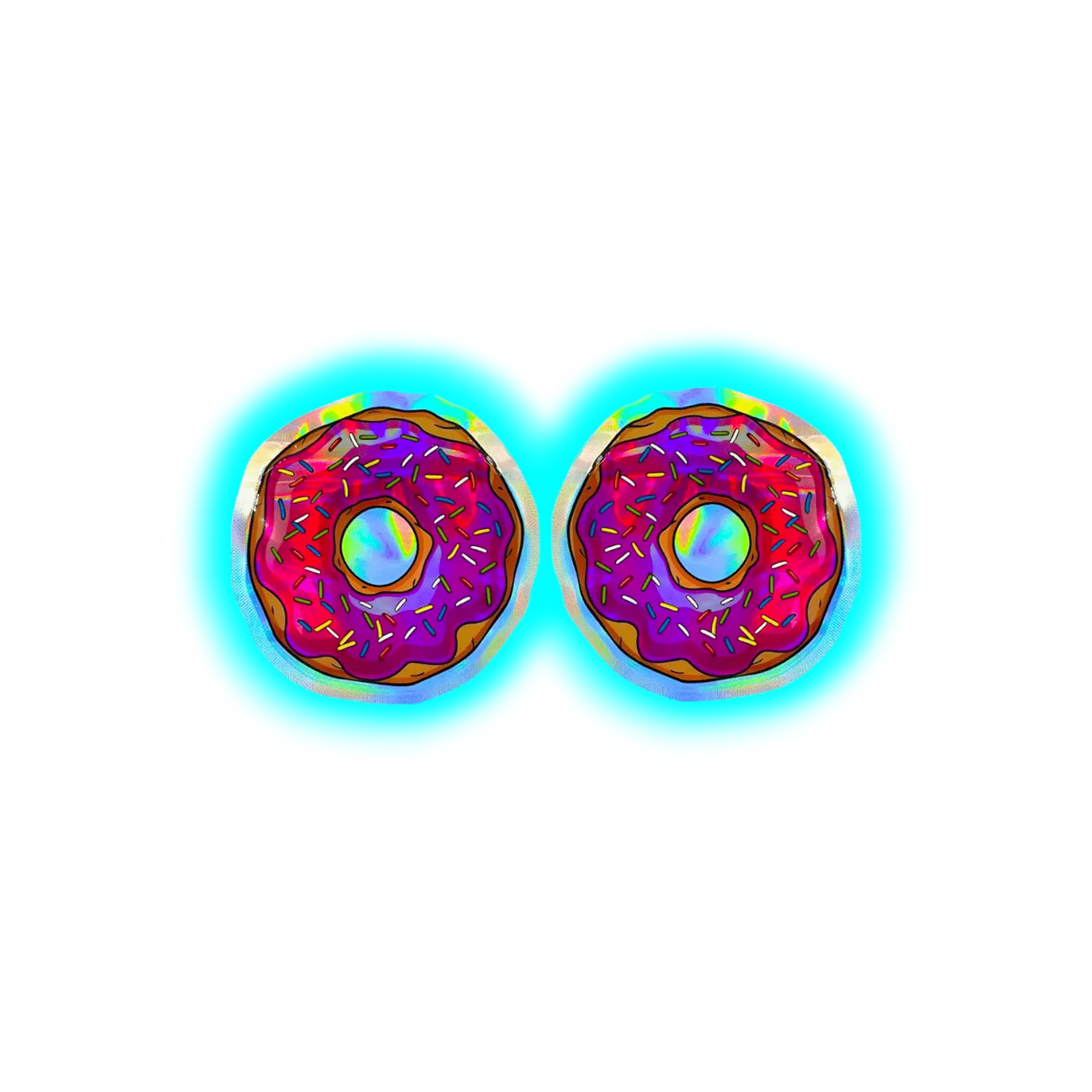 Mylar Bag Donut 1pcs