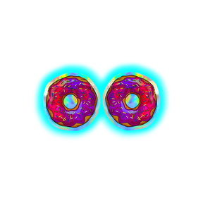 Mylar Bag Donut 1pcs