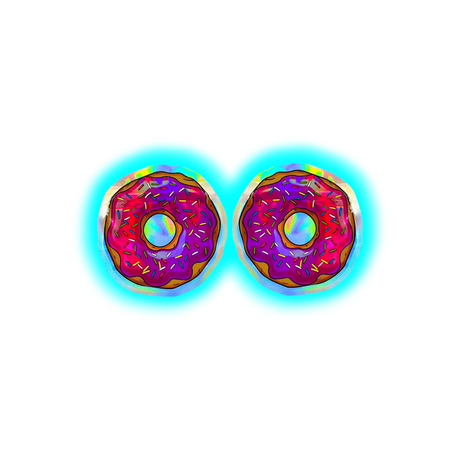 Mylar Bag Donut 1pcs