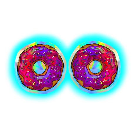 Mylar Bag Donut 1pcs