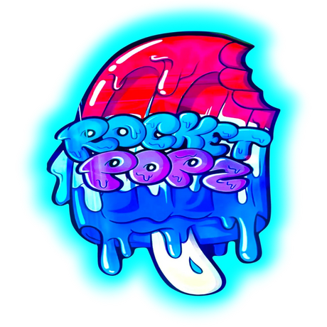 Mylar Bag Rocket Popz 1pc