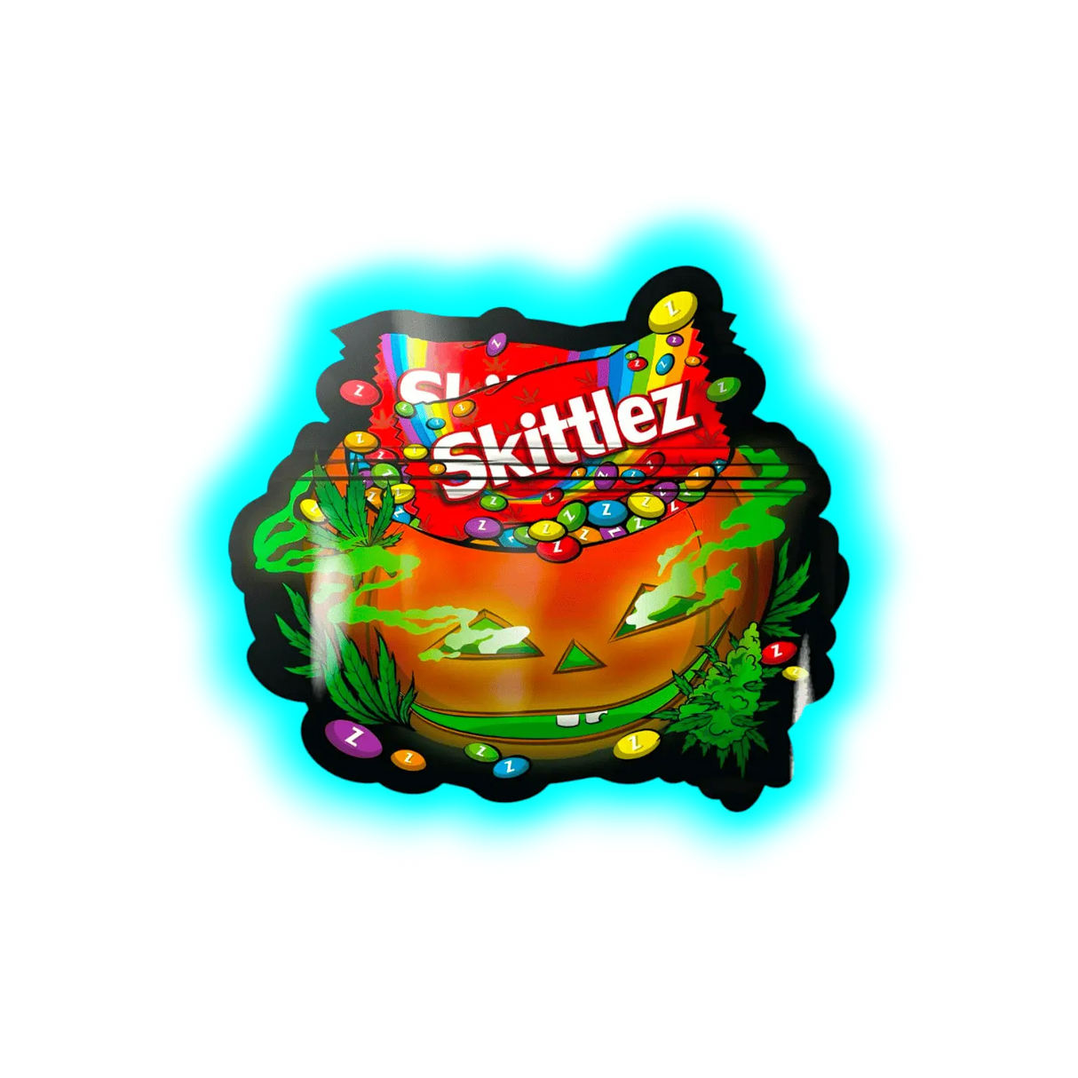 Mylar Bag Skittlez 10pcs