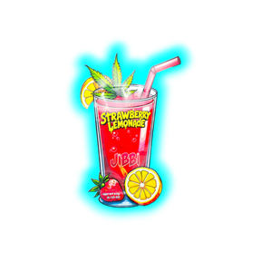 Mylar Bag Strawberry Lemonade 1pc