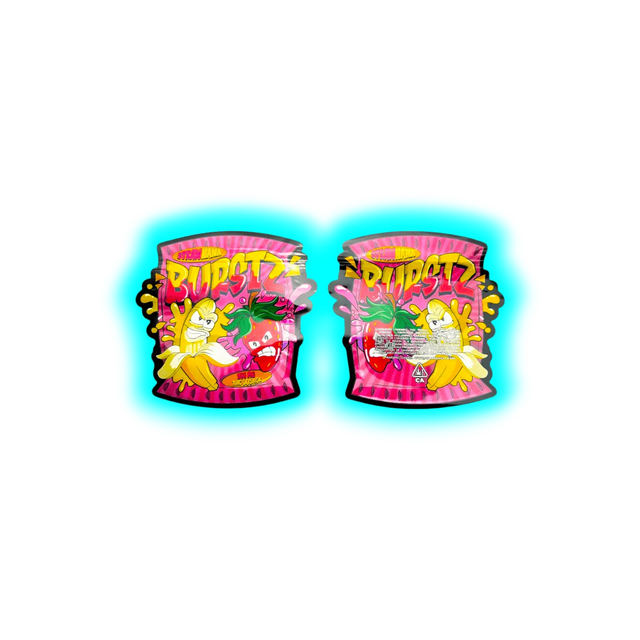 Mylar Bag Strawnana Burstz 1pc