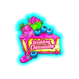 Mylar Bag Wedding Cheesecake 1pc