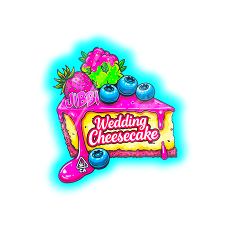 Mylar Bag Wedding Cheesecake 1pc