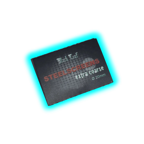 Netzli Black Leaf 20mm grob 10Pack