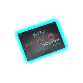 Netzli Black Leaf 20mm grob 25Pack