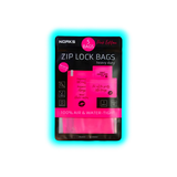 Noaks Bag Zip Lock Bags Pink Edition 5 pezzi