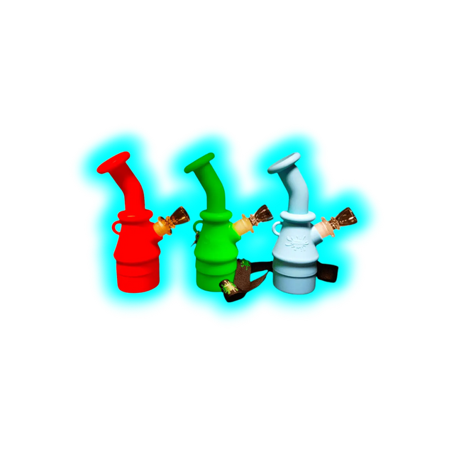Nogoo Silikon Bong Glow in the Dark