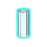 Norddampf Relict Vaporizer Glass Mouthpiece Double Layer 27mm Clear