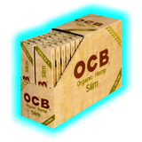 OCB Organic Hemp Bio Slim Papers + Filter Display