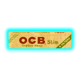 OCB Organic Hemp Bio Slim Papers + Filter Display
