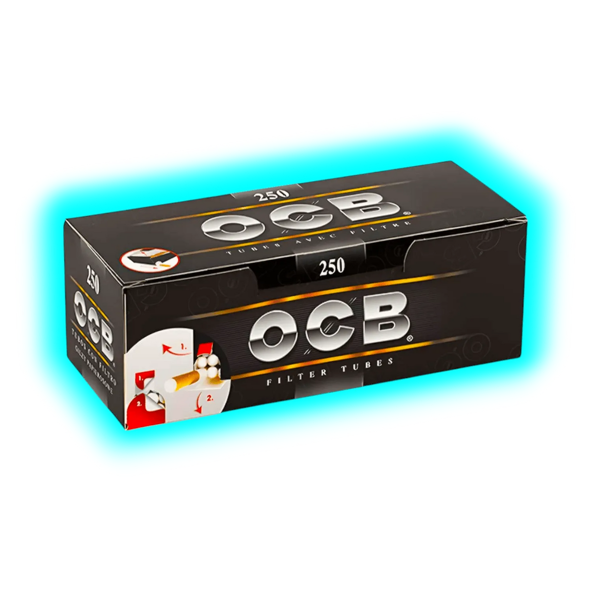 OCB Tubes Premium King Size 250pcs