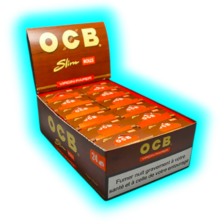 OCB Virgin Slim Papers Rolls Box