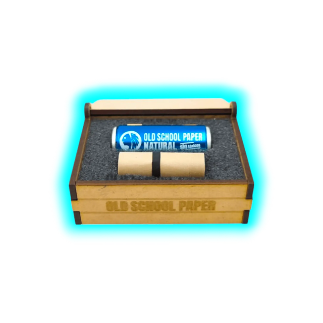 Old School Papers Eco Roll R36 Blue