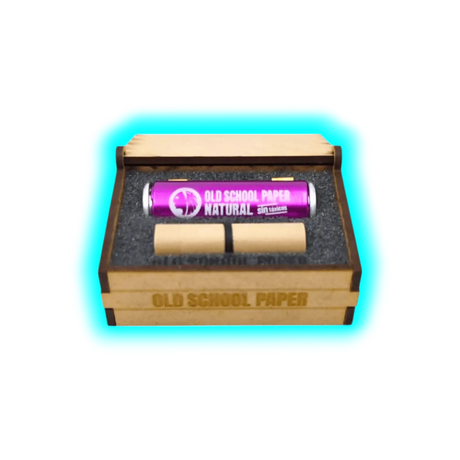 Old School Papers Eco Roll R36 Purple