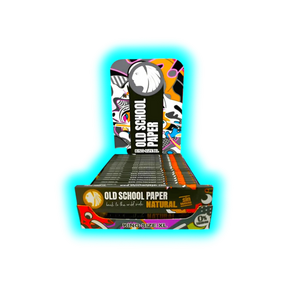 Old School Papers Natural King Size Xl Box 25pcs