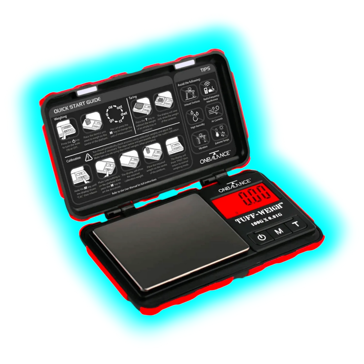 On Balance Scale TUF 100 RED