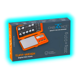 On Balance Tuff Weigh Pocket Scale 200 x 0.01g Orange