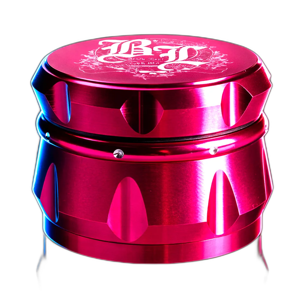Black Leaf Crown Metalgrinder 4-teilig Purple