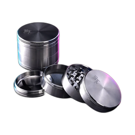 Black Leaf Edelstahl Grinder 4 Parts