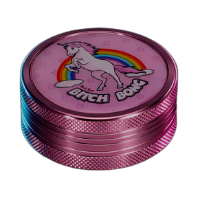 Black Leaf Grinder Bitch Bong 2 Parts