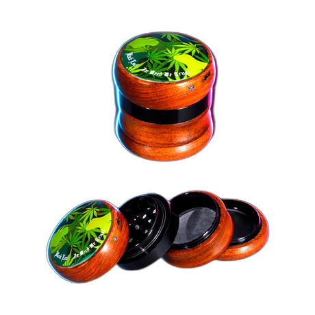 Black Leaf Grinder LED Top 4 Parts