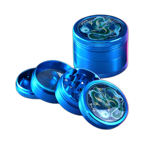 Black Leaf Grinder Quinglong 4 Parts 50mm