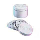 Black Leaf Lotus Grinder White 53mm