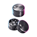 Black Leaf Mini Grinder 2-teilig Silber