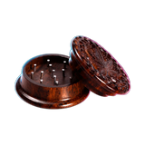 Black Leaf Rosewood Grinder 2Parts 45mm