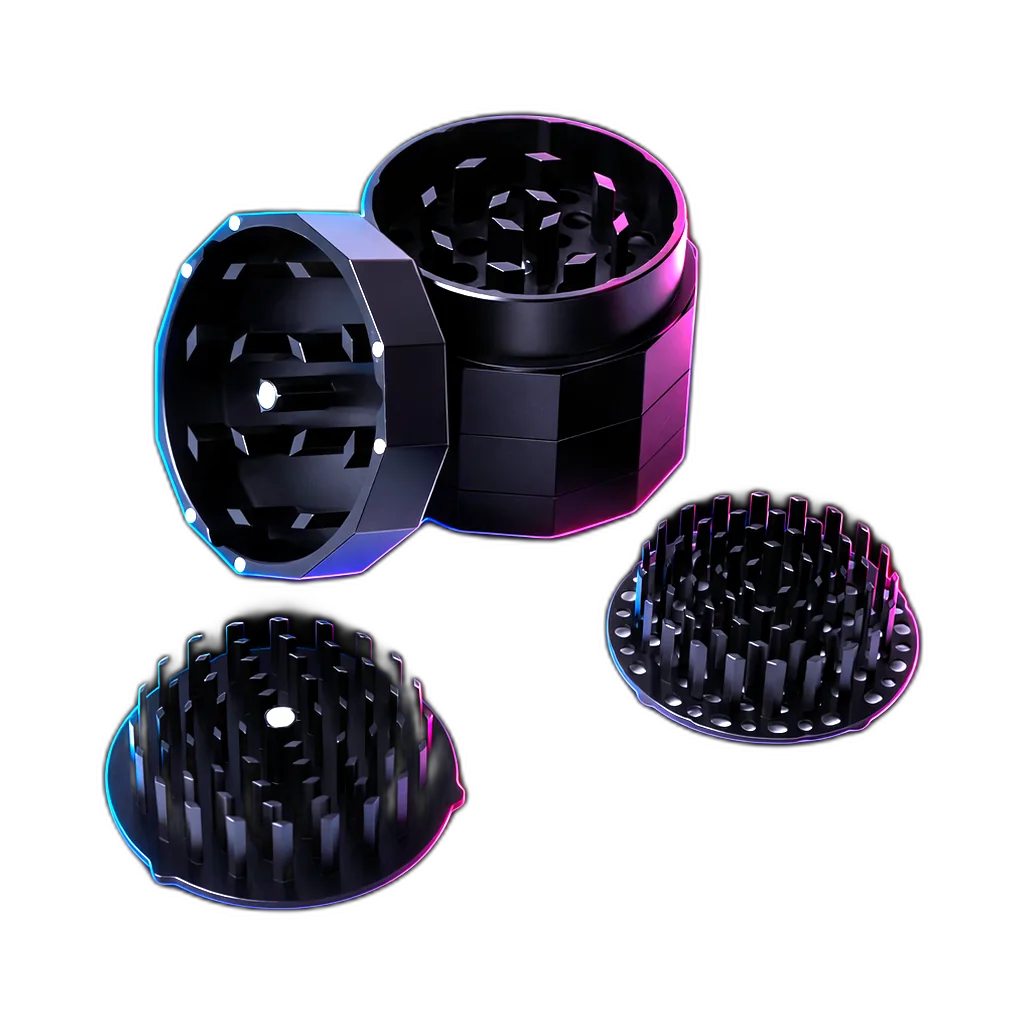 CAPU Herb Grinder Frequent Flyer Black