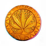 Holz Grindern Hell Leaf