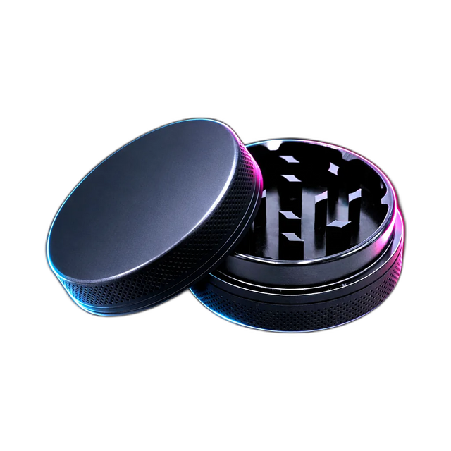 Silicone coated Grinder Black 2 Parts 50mm