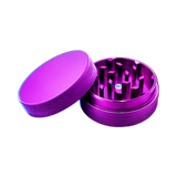 Silicone coated Grinder Purple 2 Parts 50mm