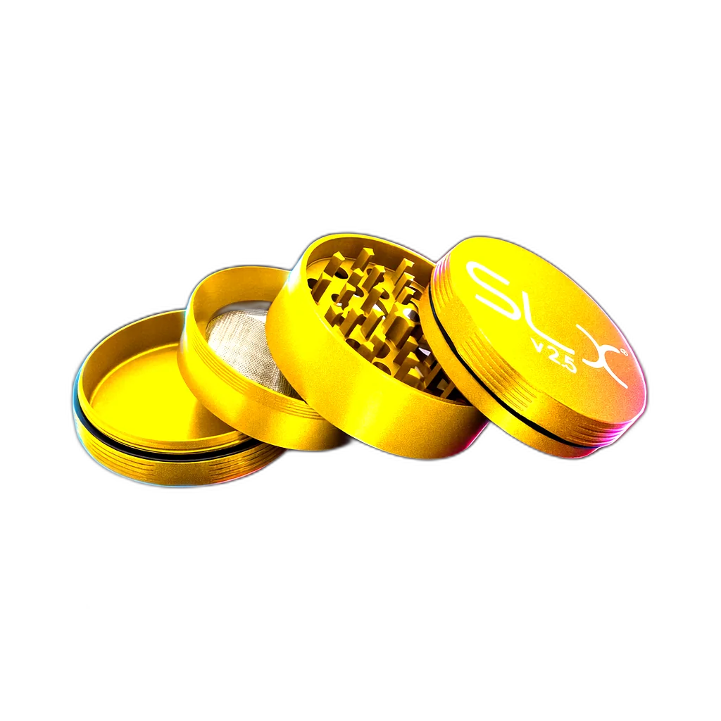 SLX Grinder V2.5 Yellow Gold 50mm
