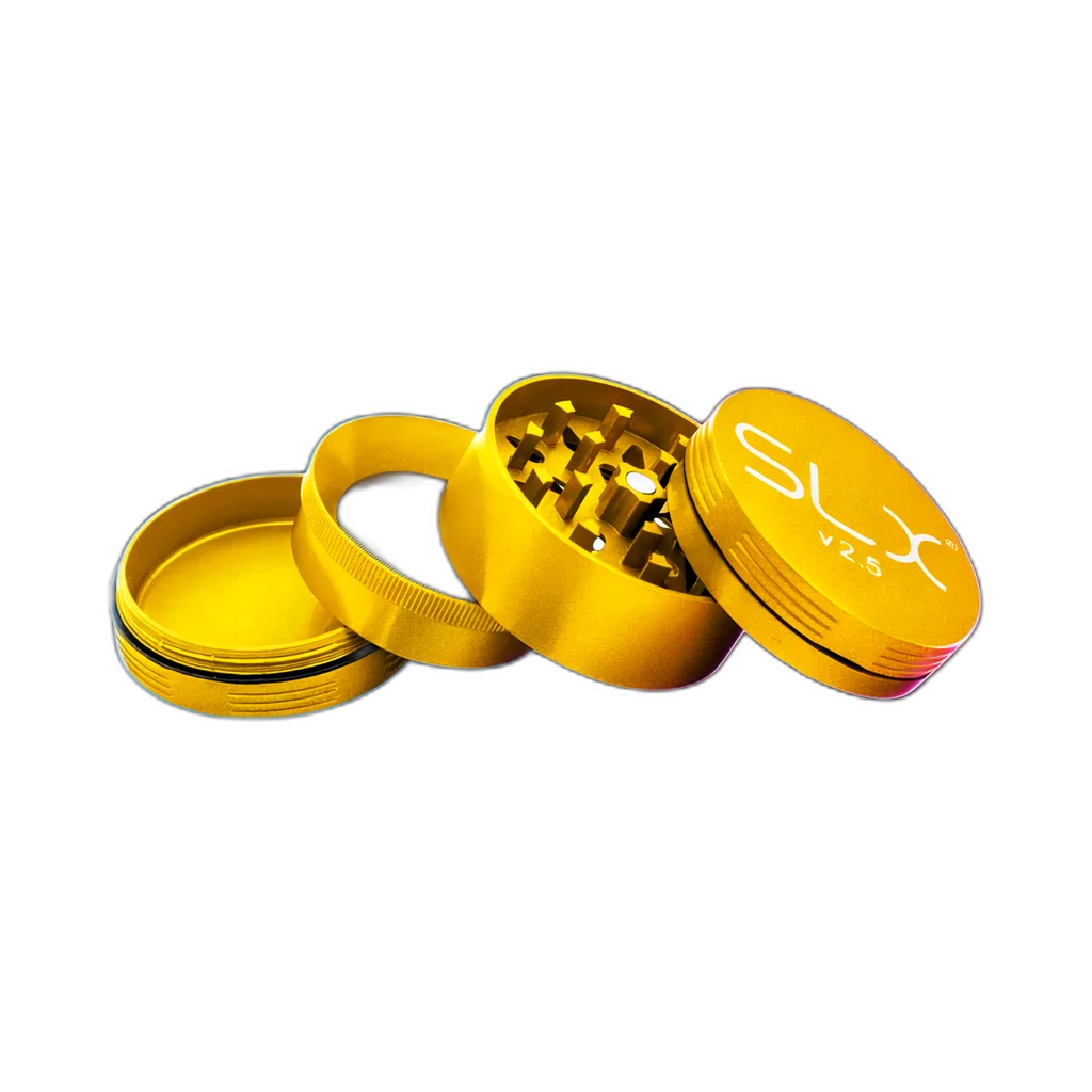 SLX Grinder V2.5 Yellow Gold 62mm