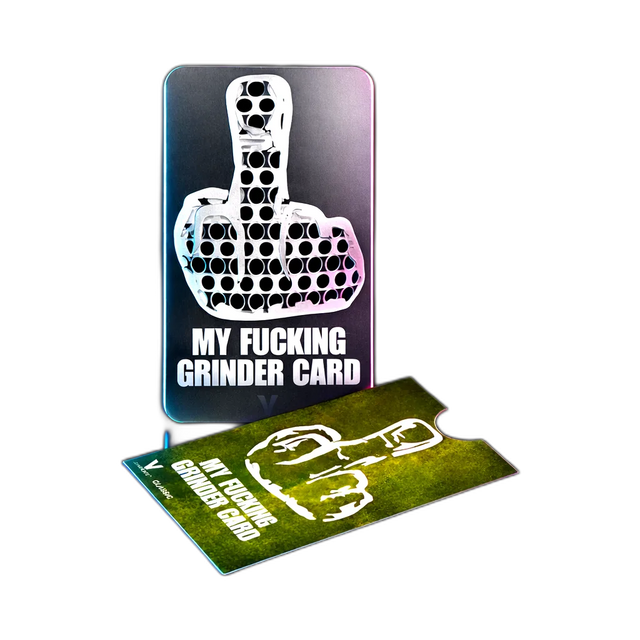 V Syndicate Grinder Card - Mittelfinger