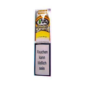 Blunt Wraps Double Platinum French Vanilla 2 in 1