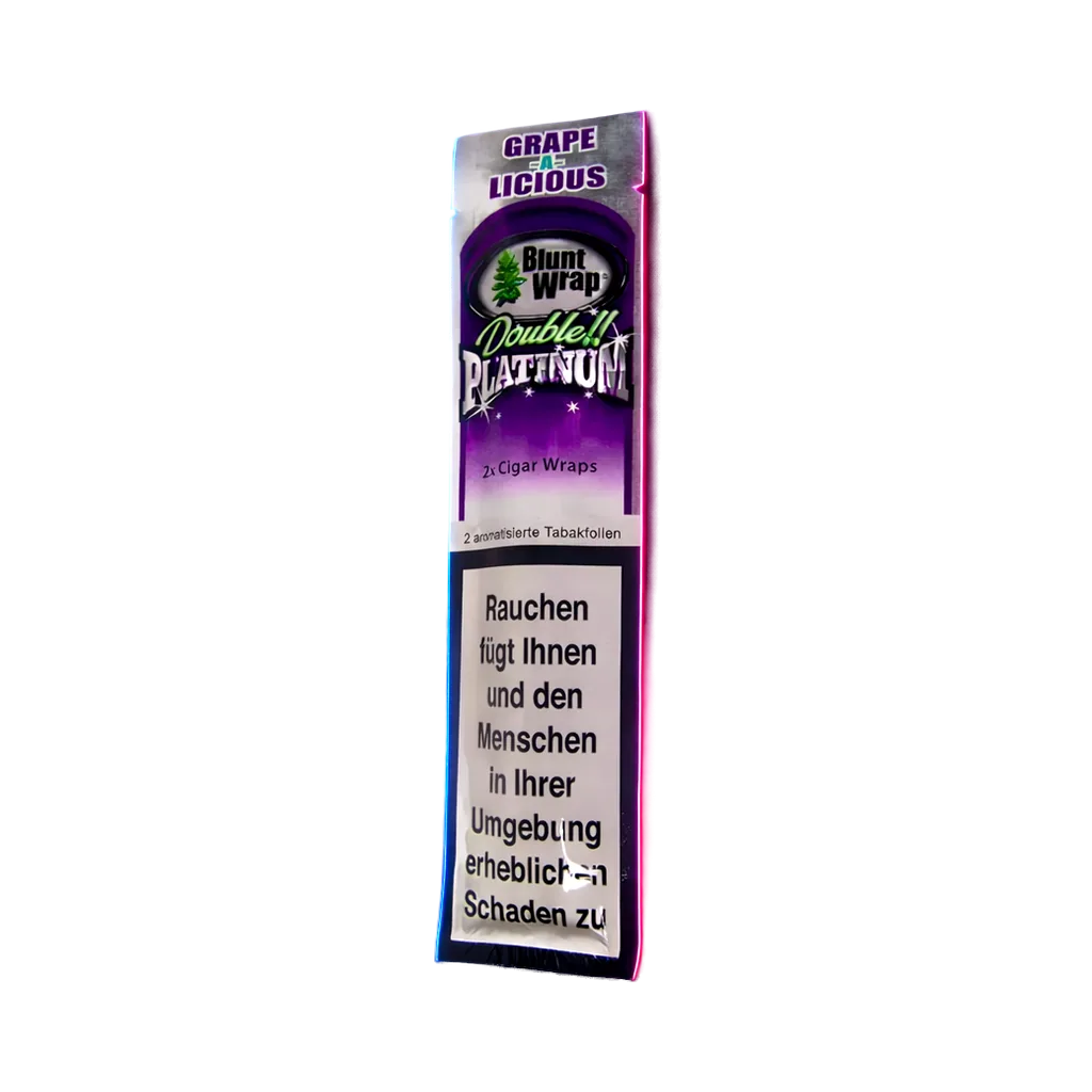 Blunt Wraps Double Platinum Grape-a-licious 2 in 1