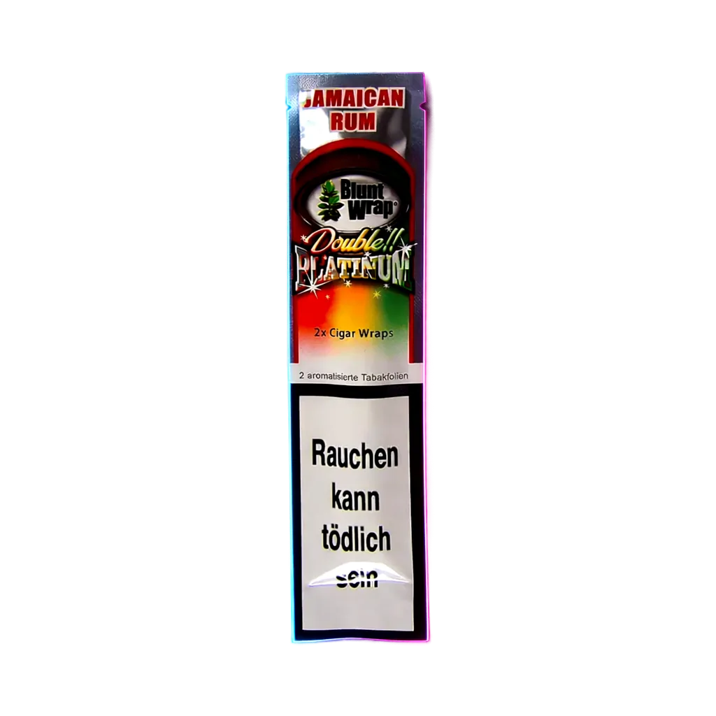 Blunt Wraps Double Platinum Jamaican Rum 2 in 1