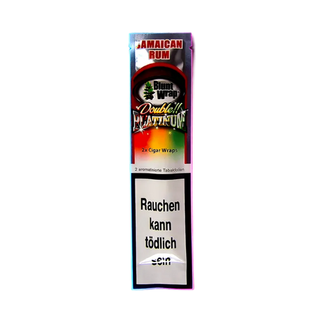 Blunt Wraps Double Platinum Jamaican Rum 2 in 1