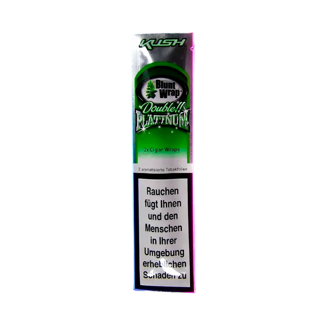 Blunt Wraps Double Platinum Kush 2 in 1